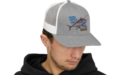 Fishing Enthusiast Snapback Cap - 'Gotta Love A Good Dance' Design