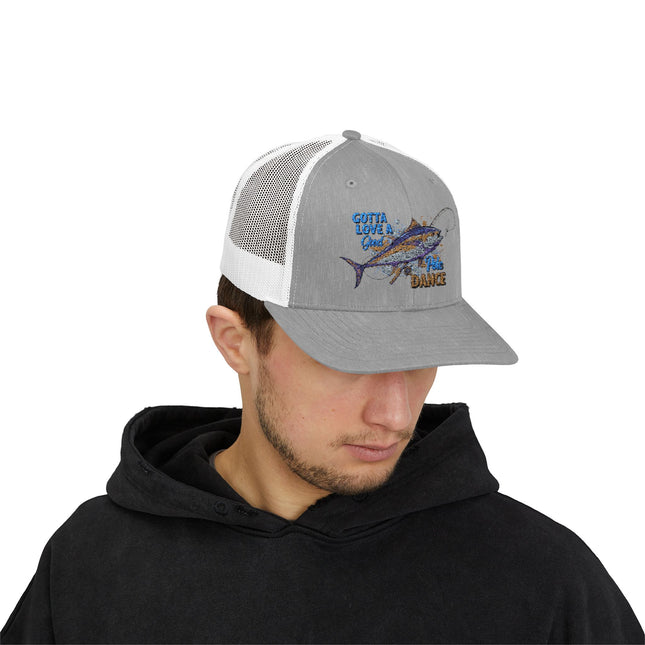 Fishing Enthusiast Snapback Cap - 'Gotta Love A Good Dance' Design