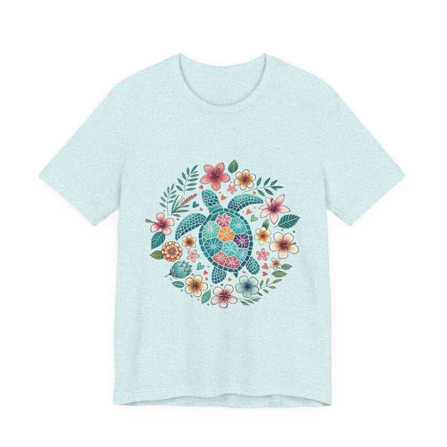 Flowery Turtle Graphic Tee