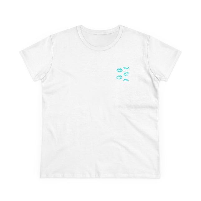 Sandy Toes Salty Kisses Women's Midweight Cotton Tee