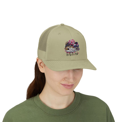 Real Girls Fish Snapback Cap