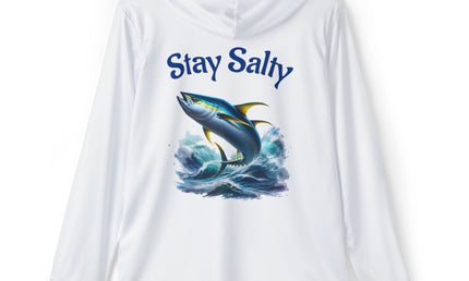 Tuna Stay Salty Graphic Performance Hoodie Shirt UPF+50