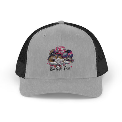 Real Girls Fish Snapback Cap