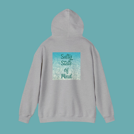 Salty State of Mind Graphic Hoodie, Unisex Sweatshirt