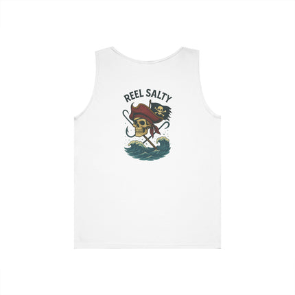 Pirate Reel Salty Fishing Tank Top