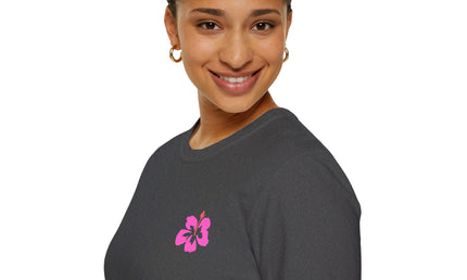 Aloha Hibiscus Tropical Summer Tee