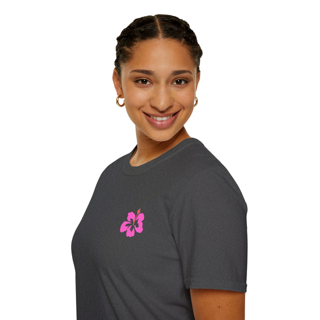 Aloha Hibiscus Tropical Summer Tee