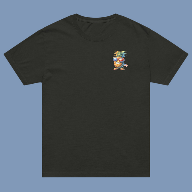 Patriotic Pineapple Unisex oversized t-shirt
