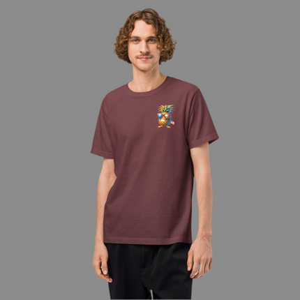 Patriotic Pineapple Unisex oversized t-shirt