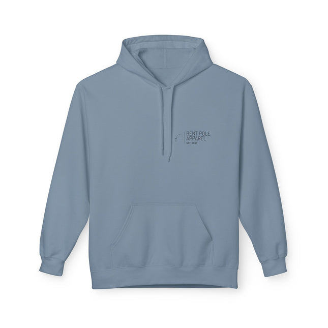 Red, White & Bruh Fishing Hoodie