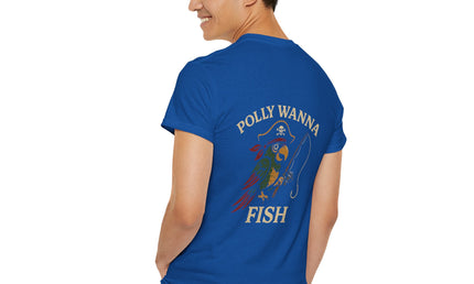 Parrot Pirate Themed Unisex Tee