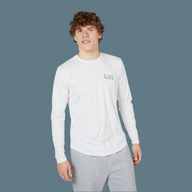 Reel Salty Pirate Graphic Performance Long Sleeve Fishing Shirt SPF50