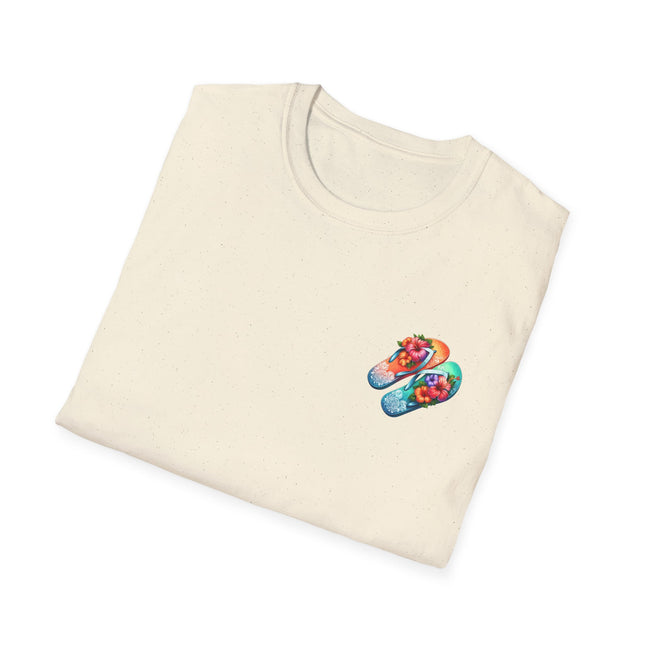 Island Life Flip Flop T-Shirt, Summer Vibes Tee
