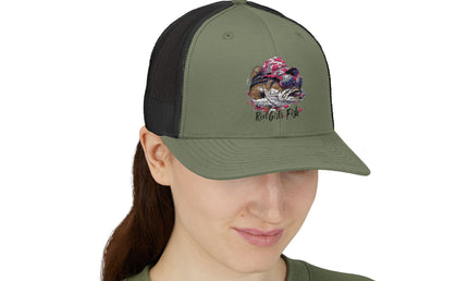 Real Girls Fish Snapback Cap