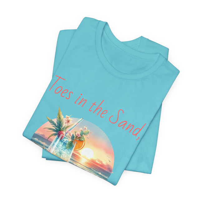 Toes in the Sand Tropical Tee