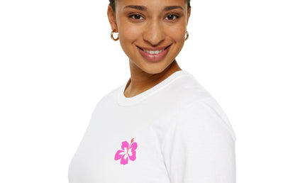Aloha Hibiscus Tropical Summer Tee