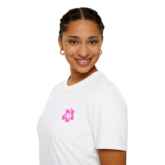 Aloha Hibiscus Tropical Summer Tee