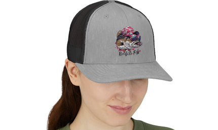 Real Girls Fish Snapback Cap