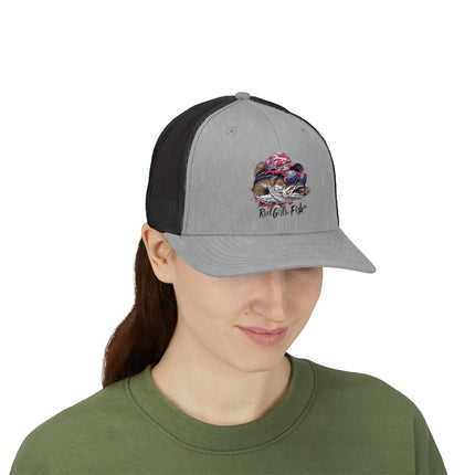 Real Girls Fish Snapback Cap