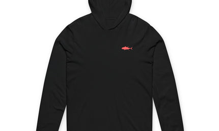 Tuna Inspired Unisex Hooded Long Sleeve Tee