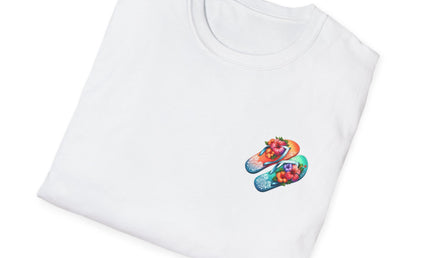 Island Life Flip Flop T-Shirt, Summer Vibes Tee