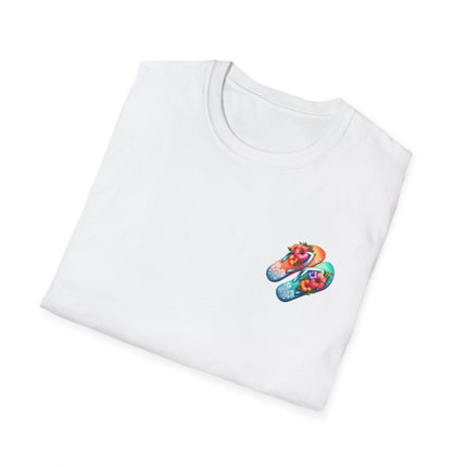 Island Life Flip Flop T-Shirt, Summer Vibes Tee