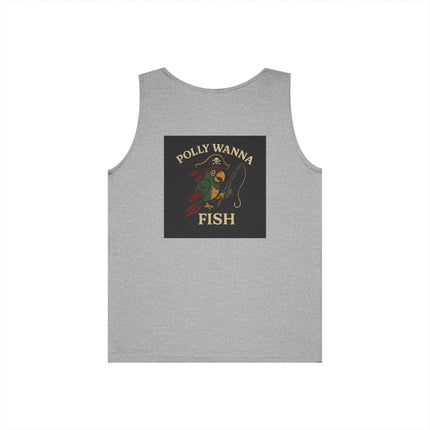 Pirate Parrot Fishing Tank Top