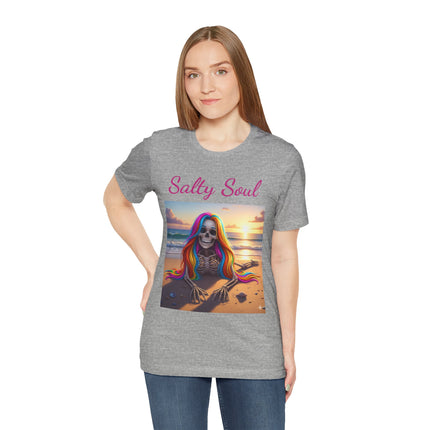 Salty Soul Skeleton Graphic Tee