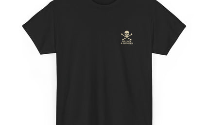 Pirate Themed Unisex Tee: Pillage & Plunder