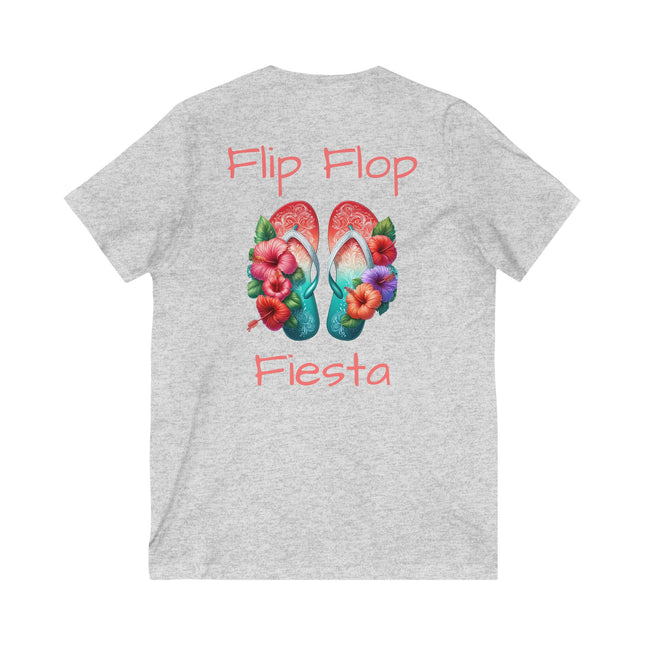 Flip Flop Fiesta V-Neck Tee