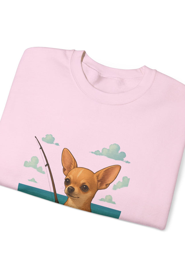 Chihuahua fishing Sweatshirt