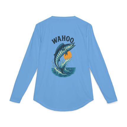 Wahoo Graphic Performance Long Sleeve Fishing Shirt SPF50