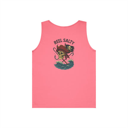 Pirate Reel Salty Fishing Tank Top