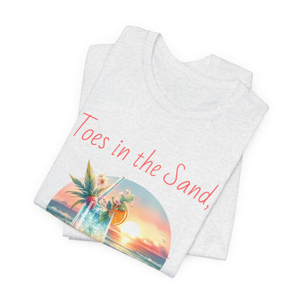 Toes in the Sand Tropical Tee