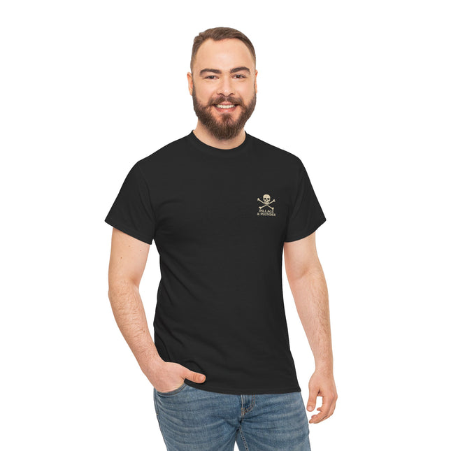 Pirate Themed Unisex Tee: Pillage & Plunder