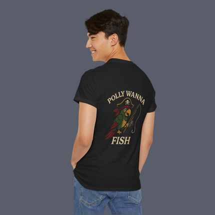 Parrot Pirate Themed Unisex Tee