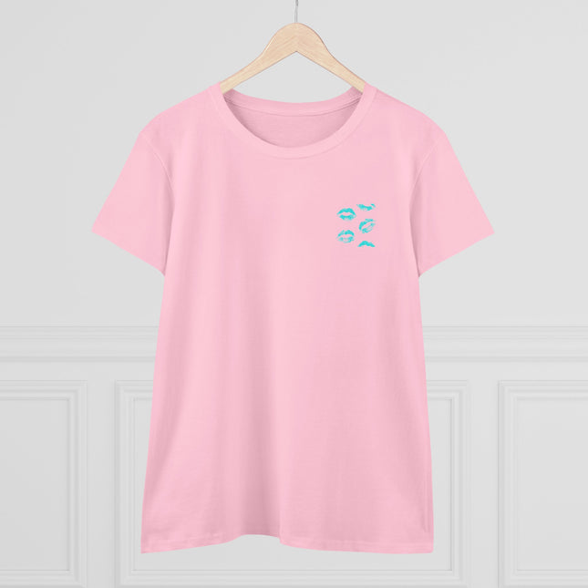 Sandy Toes Salty Kisses Women's Midweight Cotton Tee