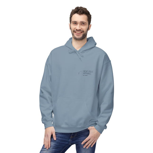 Red, White & Bruh Fishing Hoodie