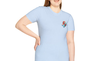 Island Life Unisex T-Shirt | Tropical Flip Flop Graphic Tee