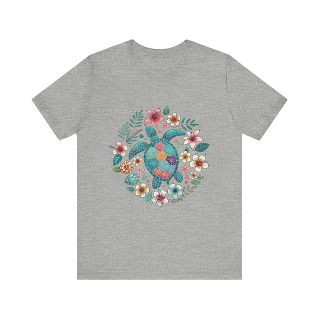Flowery Turtle Graphic Tee