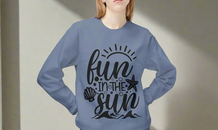 Beach Vibes Sweatshirt - Fun in the Sun Crewneck