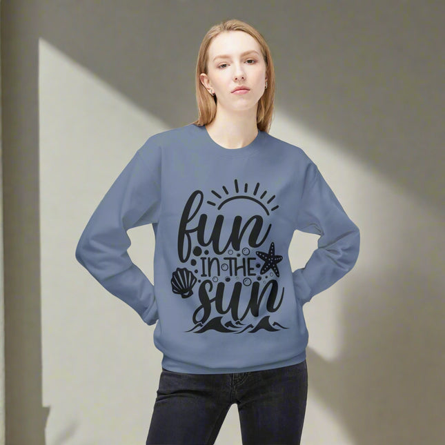 Beach Vibes Sweatshirt - Fun in the Sun Crewneck