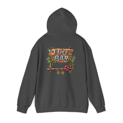 Tiki Bar Graphic Hoodie, Unisex Sweatshirt