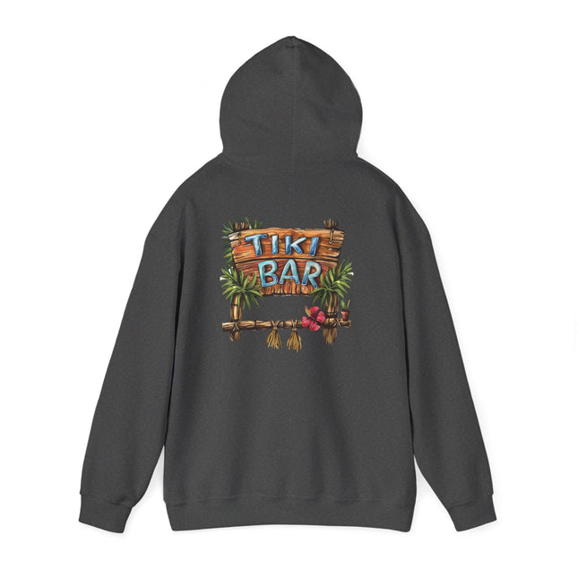 Tiki Bar Graphic Hoodie, Unisex Sweatshirt