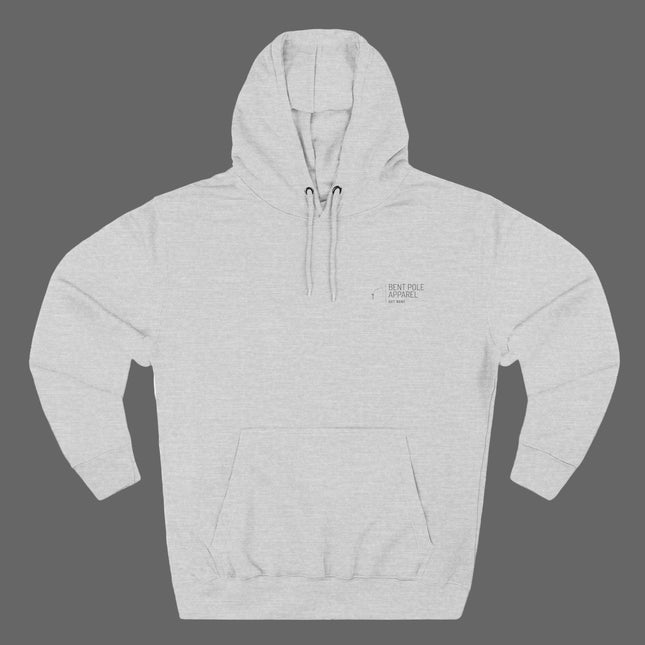 Hooked for Life Fishing Fleece Hoodie
