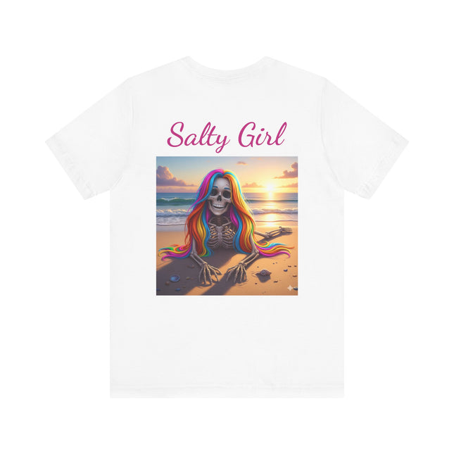 Salty Girl Skeleton Graphic Tee