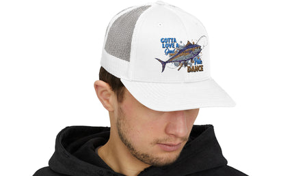 Fishing Enthusiast Snapback Cap - 'Gotta Love A Good Dance' Design