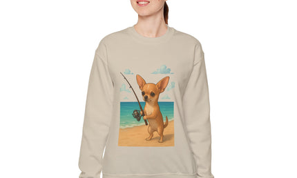 Chihuahua fishing Sweatshirt