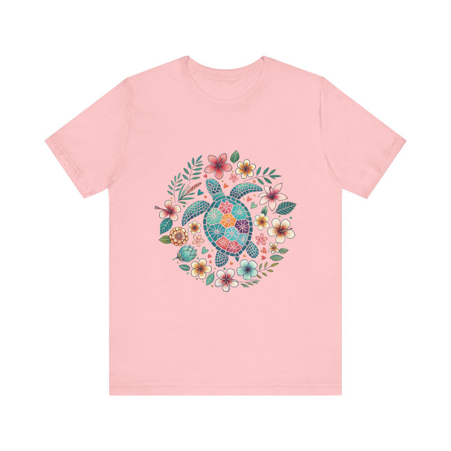 Flowery Turtle Graphic Tee
