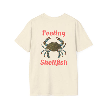 Feeling Shellfish Unisex Softstyle T-Shirt, Crabby Graphic